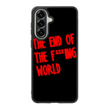 The End Of Fxxxing World Logo Samsung Galaxy A37 Case OV10712