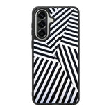 Black And White Samsung Galaxy A37 Case OV10650