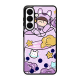 Cute Purple Bobba Samsung Galaxy S26 Case OV11205