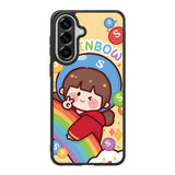 Cutei Rainbow Candy Samsung Galaxy A57 Case OV11217