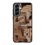 Aesthetic Brown Samsung Galaxy A37 Case OV11233