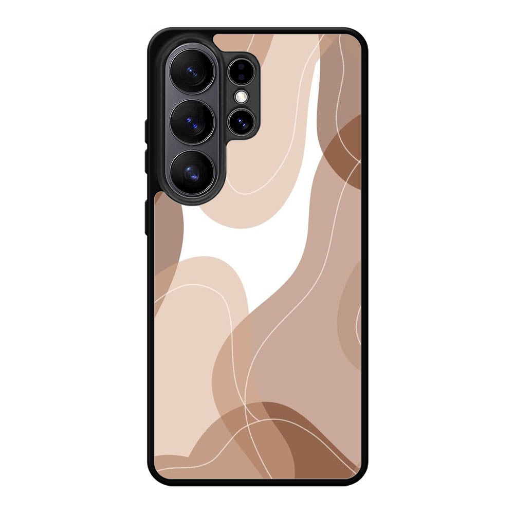 brown cream Samsung Galaxy S26 Ultra Case OV11186