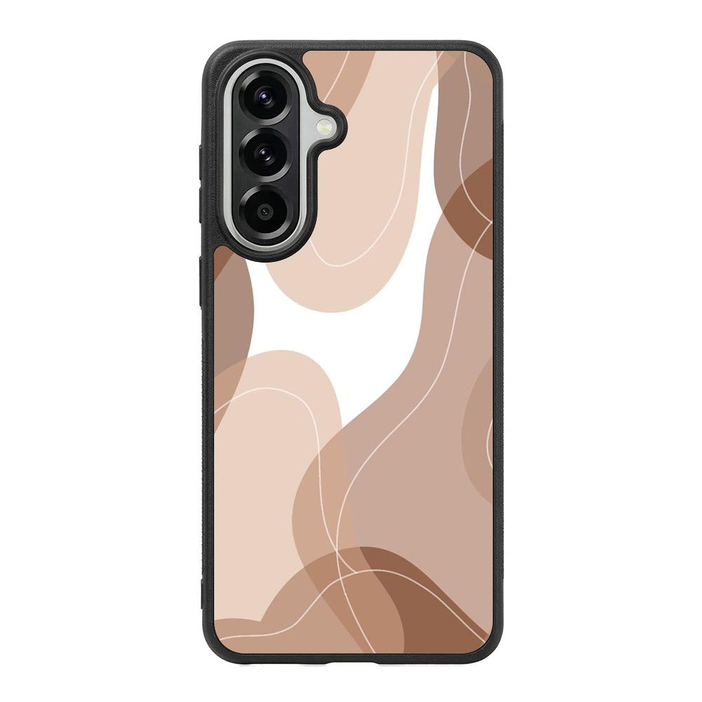 brown cream Samsung Galaxy A57 Case OV11186
