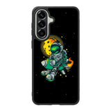 Astraunaut Black Samsung Galaxy A37 Case OV10638