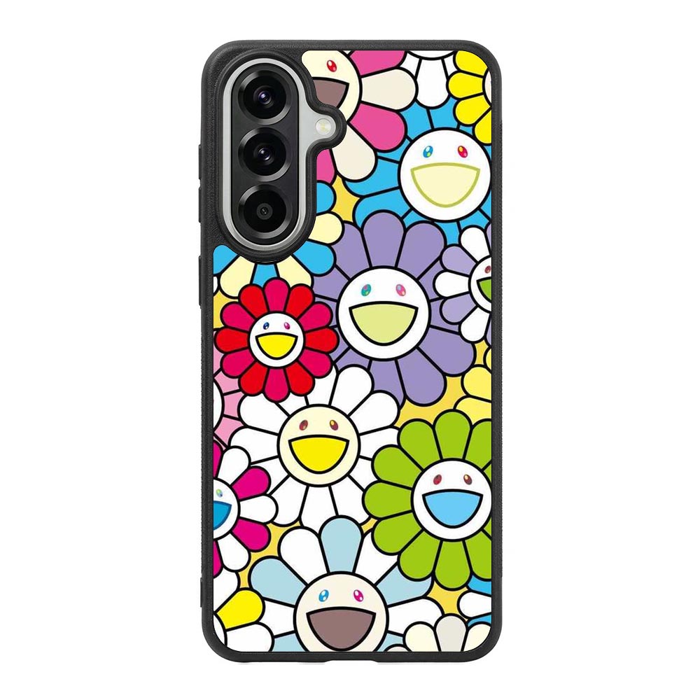 takashi murakami flowers colorful Samsung Galaxy A37 Case OV10222
