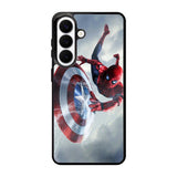 Spiderman Captain America Shield Samsung Galaxy S26 Case OV2511