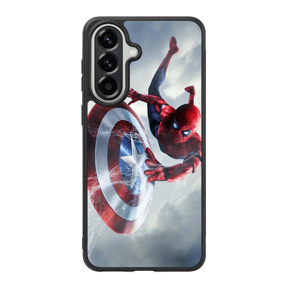 Spiderman Captain America Shield Samsung Galaxy A57 Case QC2511