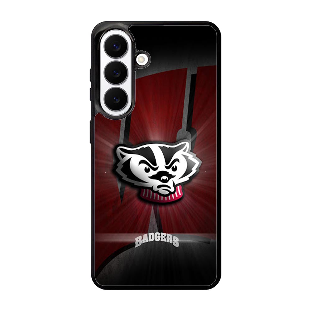 wisconsin badger logo Samsung Galaxy S26 Plus Case OV1985