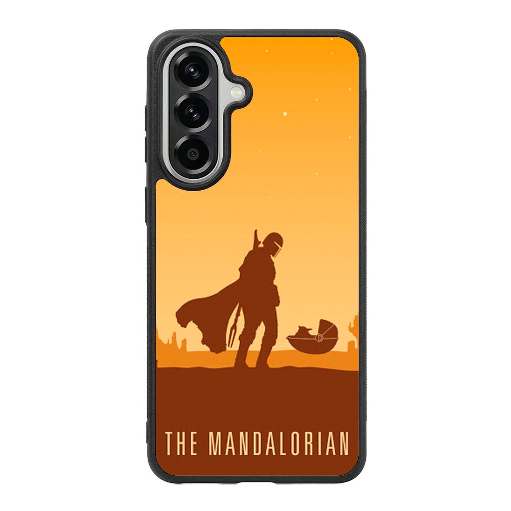 baby yoda and mandalorian XSamsung Galaxy A57 Case QC0740