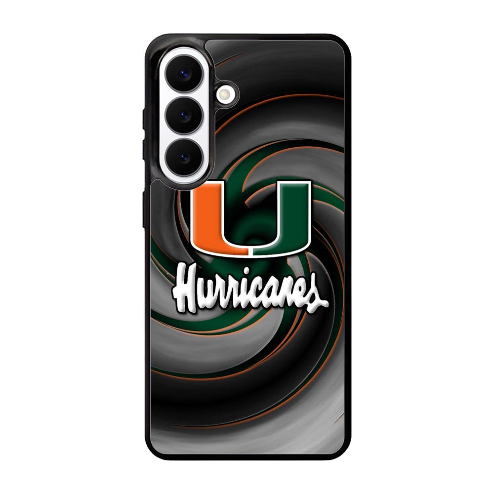 miami hurricanes Samsung Galaxy S26 Plus Case