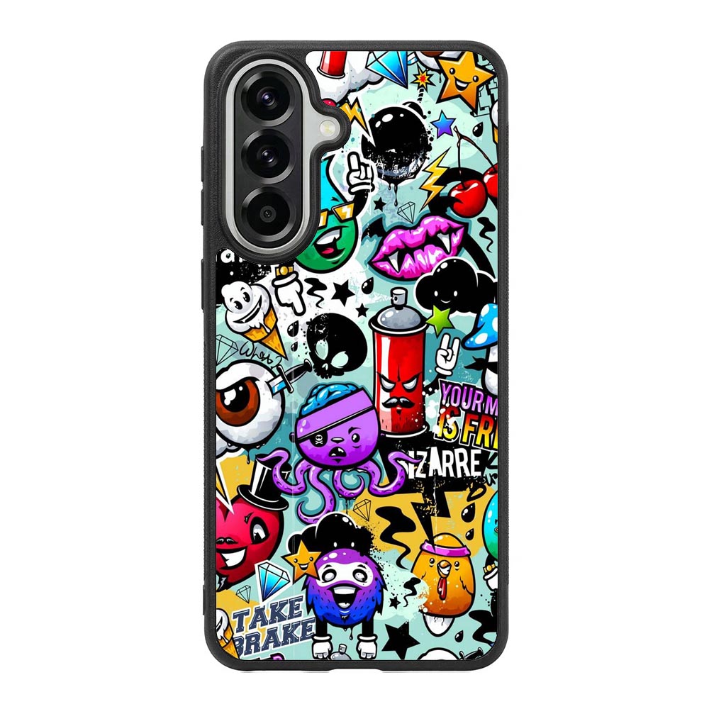 Cartoon Graffiti Samsung Galaxy A37 Case