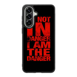 Red Danger Samsung Galaxy A37 Case OV9534