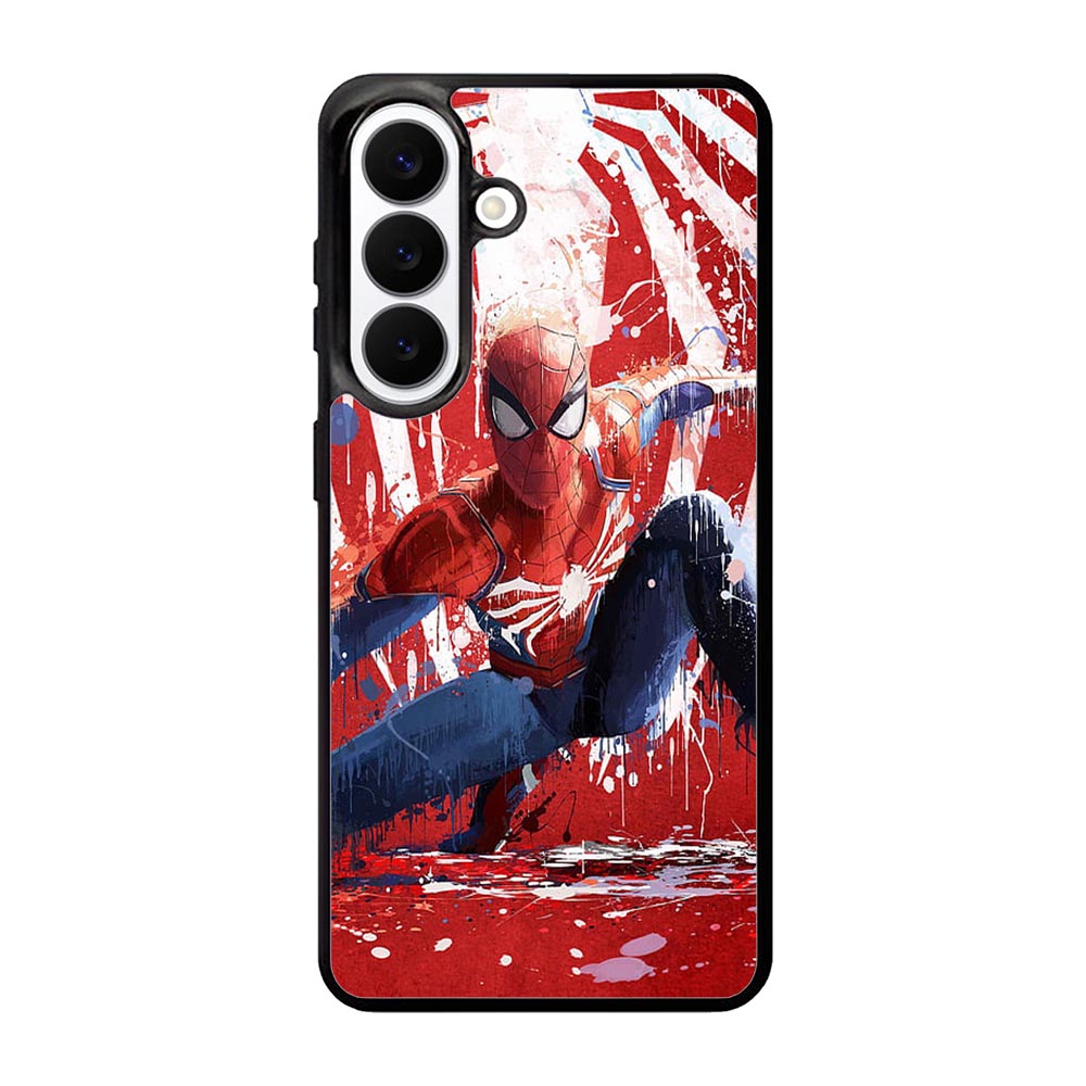 Spiderman Painted Samsung Galaxy S26 Case OV8949