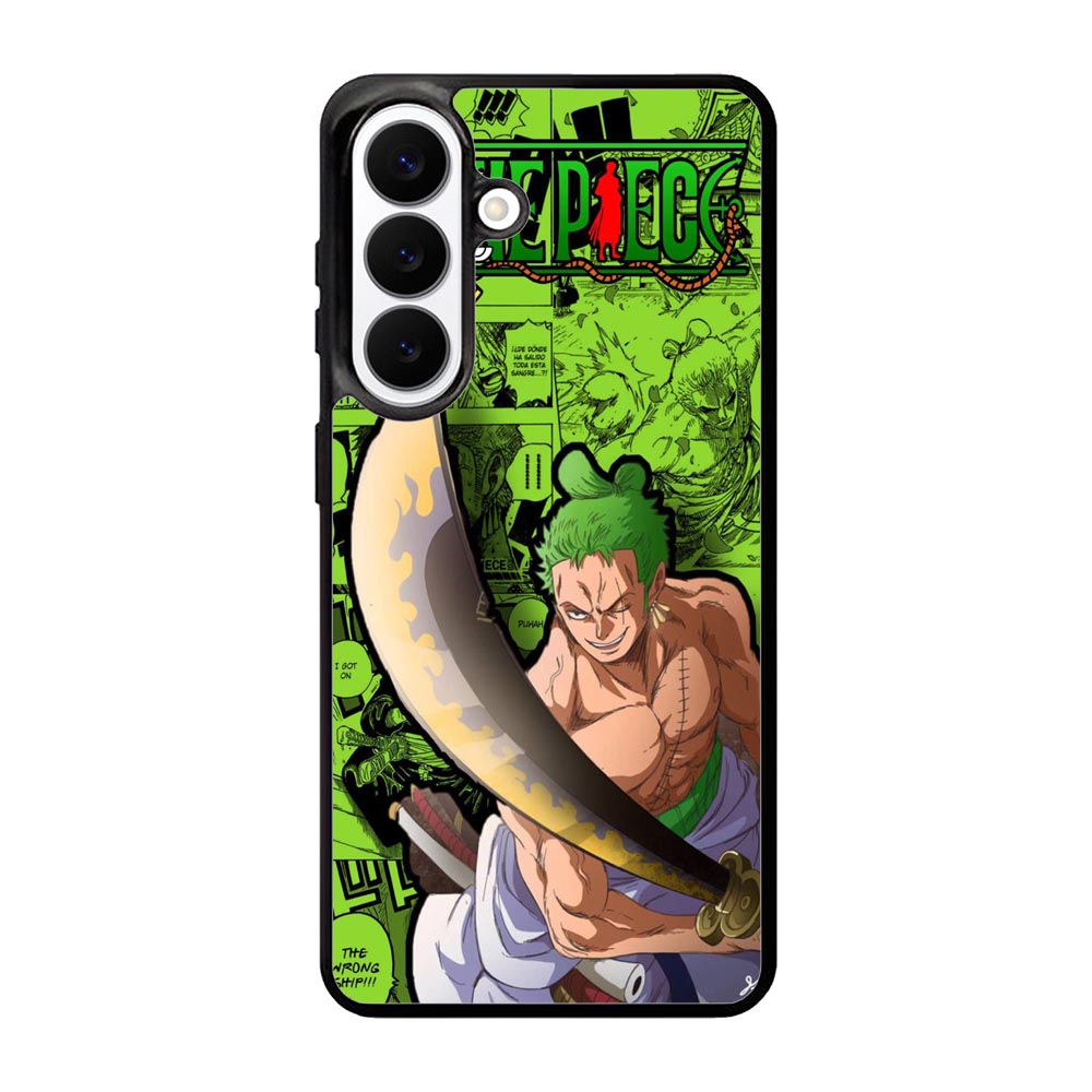 one piece roronoa zoro Samsung Galaxy S26 Plus Case QC9012