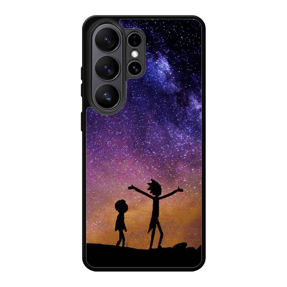 Rick and Morty Space Nebula Samsung Galaxy S26 Ultra Case OV0966