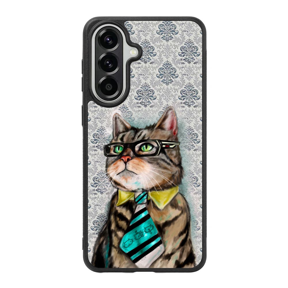 business cat Samsung Galaxy A37 Case OV1192