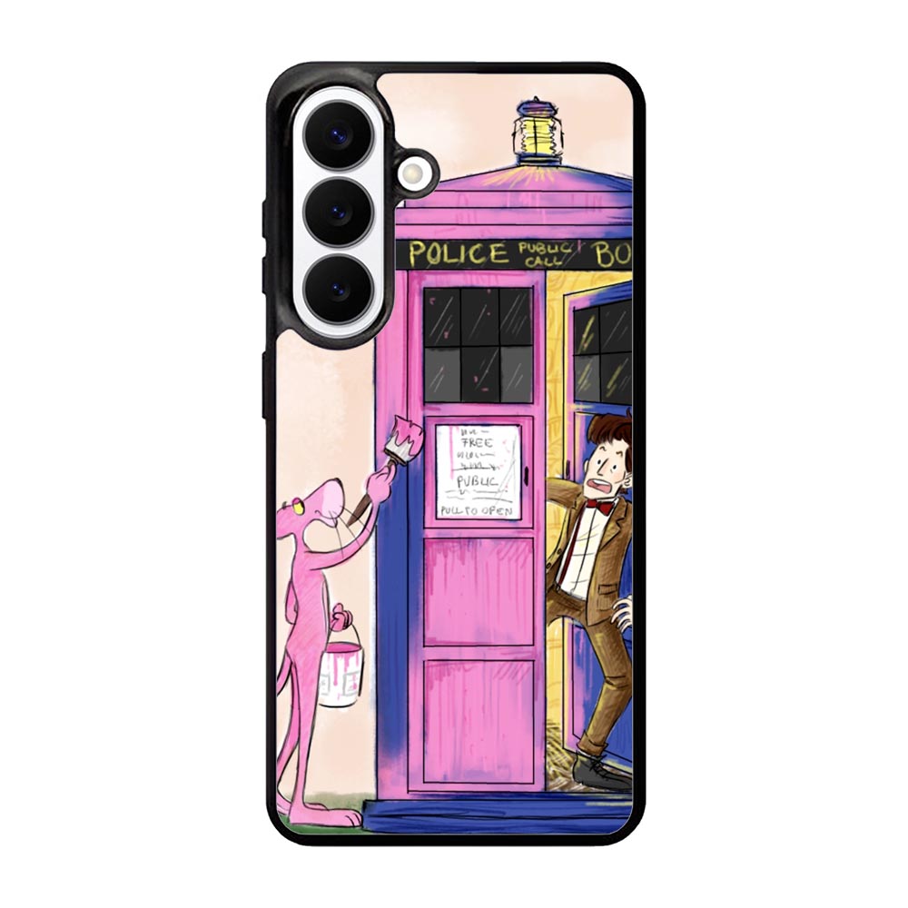 Doctor Who Tardis Funny Samsung Galaxy S26 Plus Case OV1214