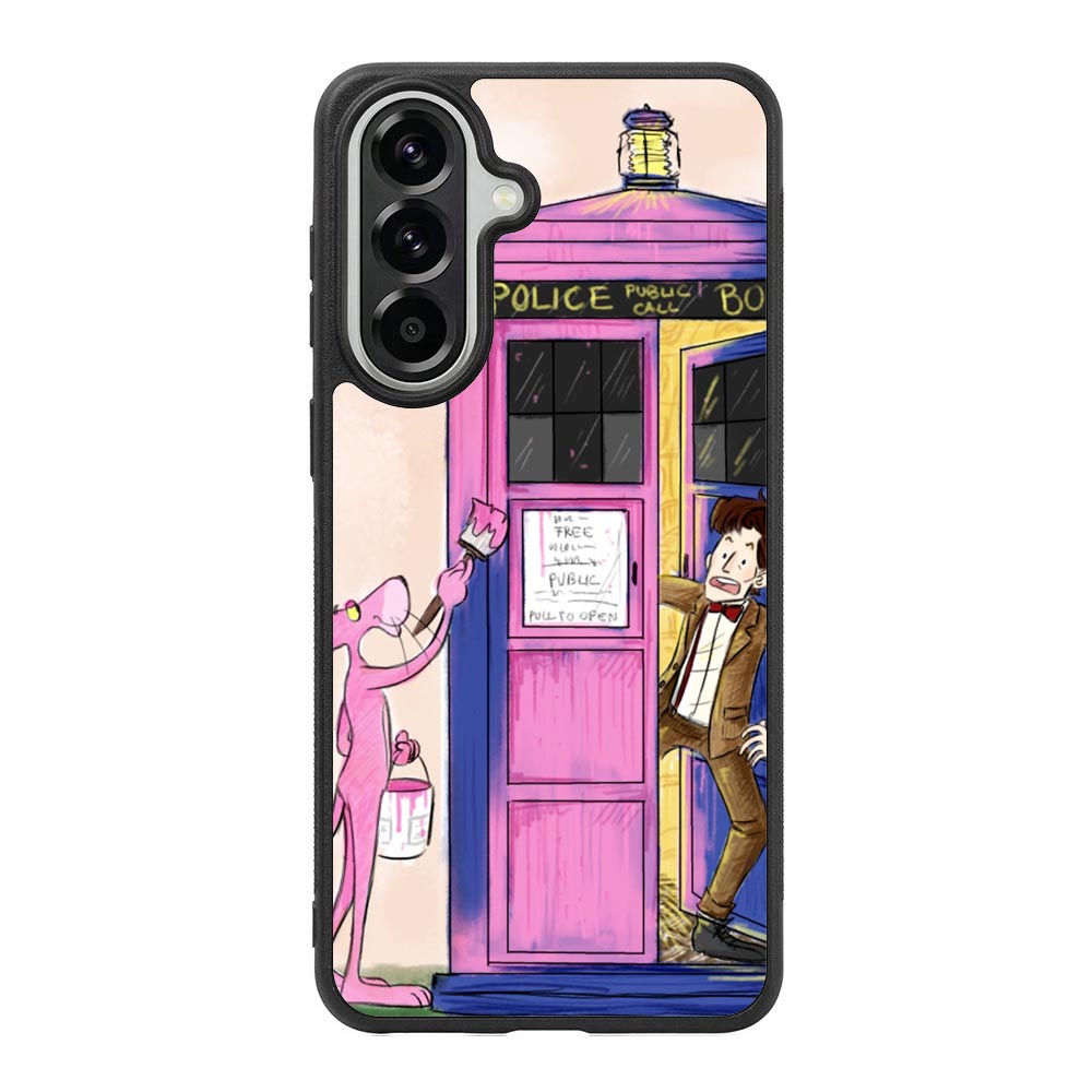 Doctor Who Tardis Funny Samsung Galaxy A57 Case OV1214
