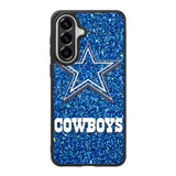 Dallas Cowboys Sparkling Glitter Samsung Galaxy A57 Case