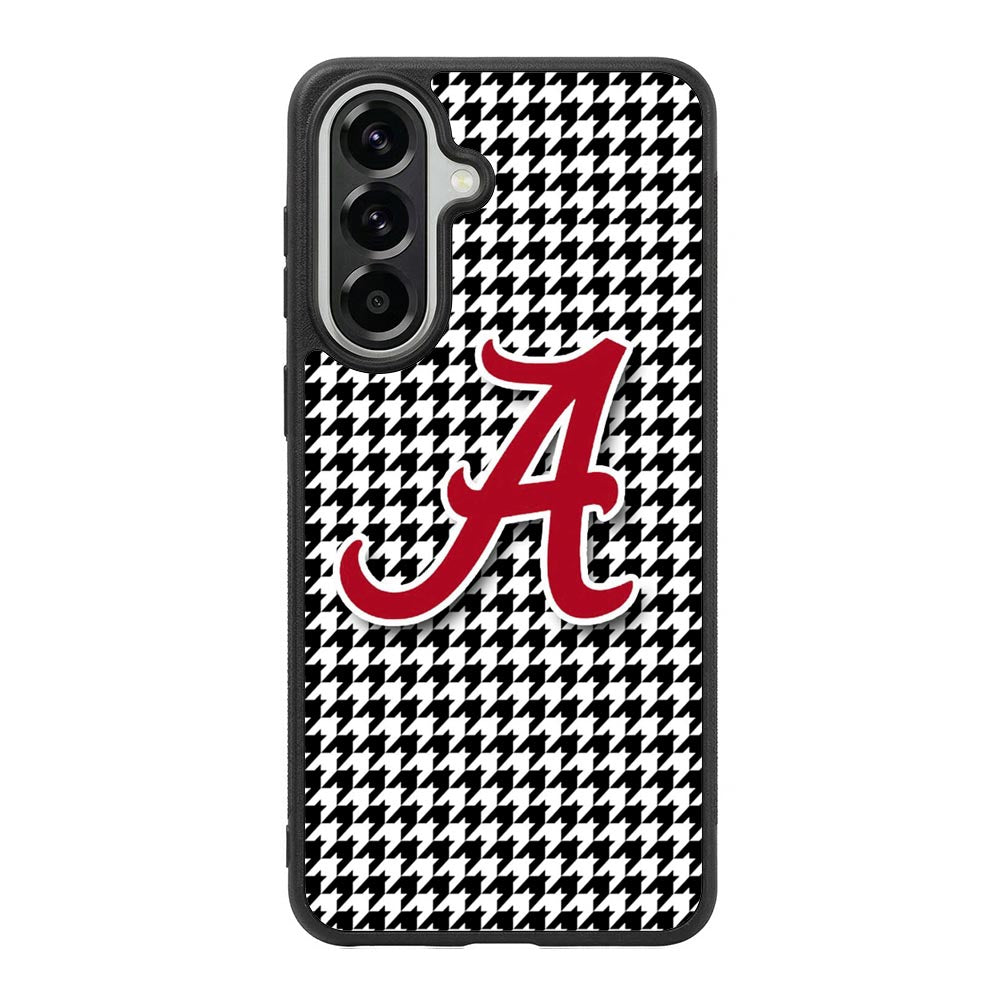 Alabama Houndstooth Crimson Tide Samsung Galaxy A37 Case