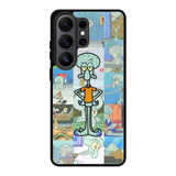 Squidward Spongebob Wallpaper Samsung Galaxy S26 Ultra Case QC1409