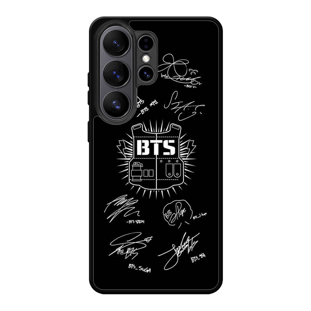 Bangtan Boys Bts Signature Samsung Galaxy S26 Ultra Case OV7552