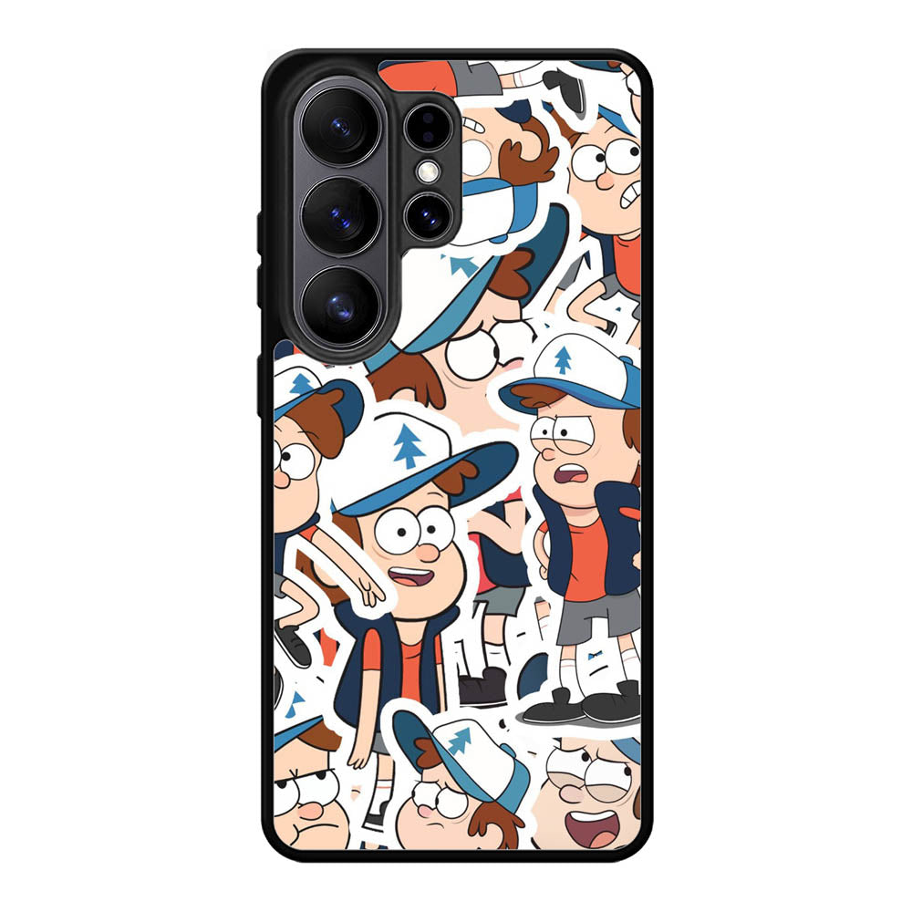 Gravity Falls Pattern Samsung Galaxy S26 Ultra Case QC7625
