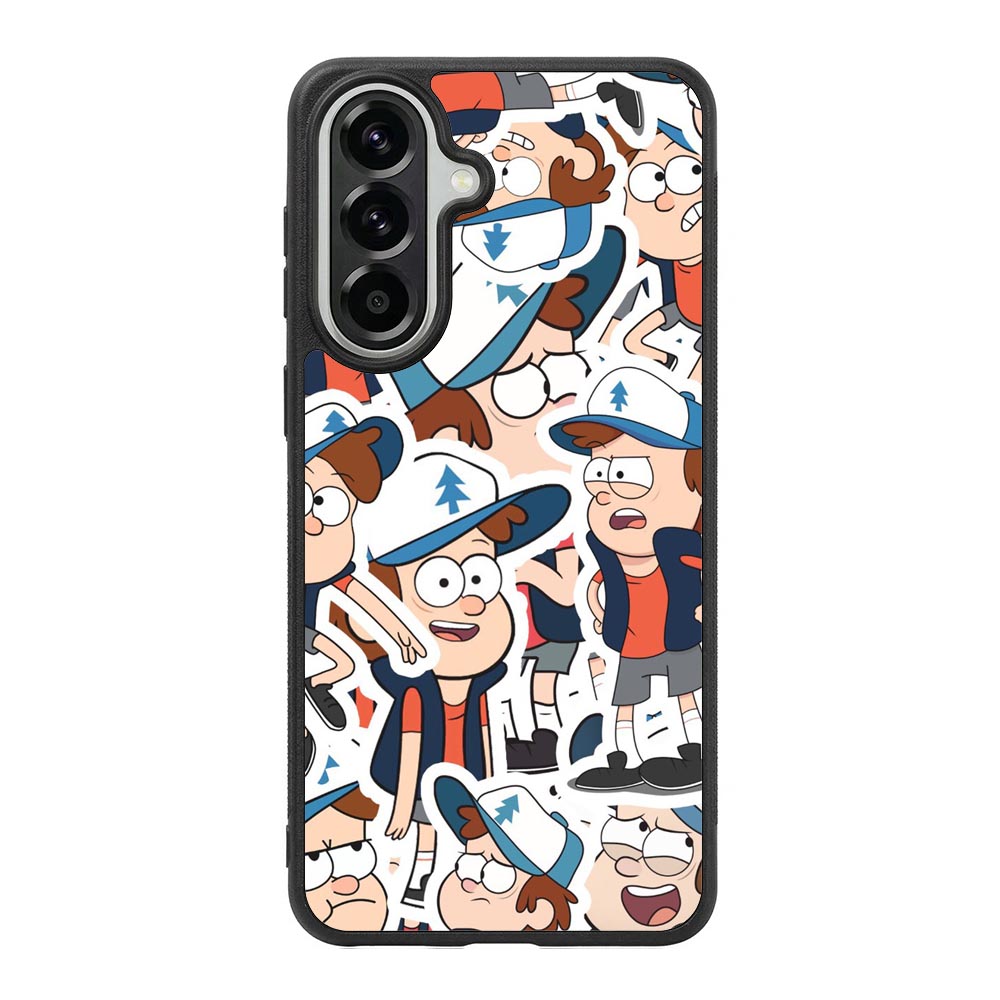 Gravity Falls Pattern Samsung Galaxy A37 Case OV7625