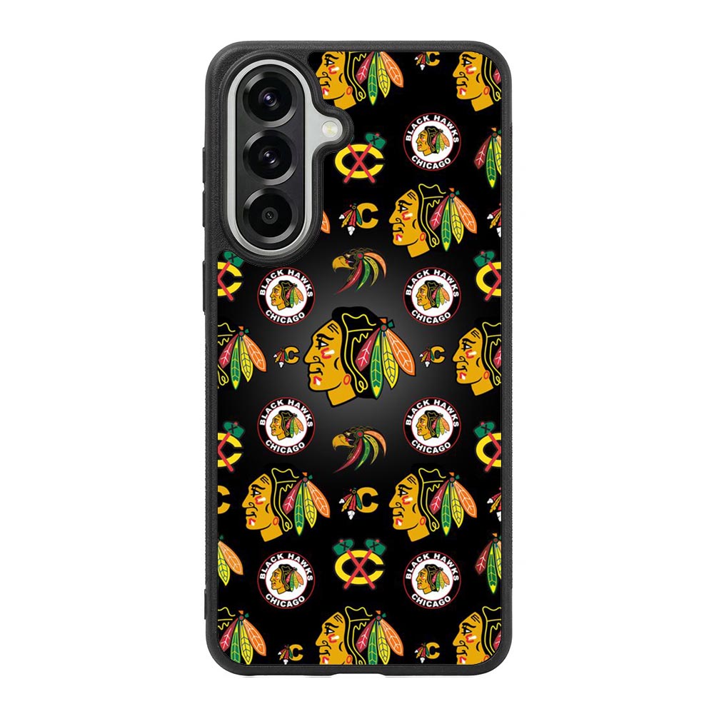 Chicago Blackhawks Pattern Samsung Galaxy A37 Case OV7420