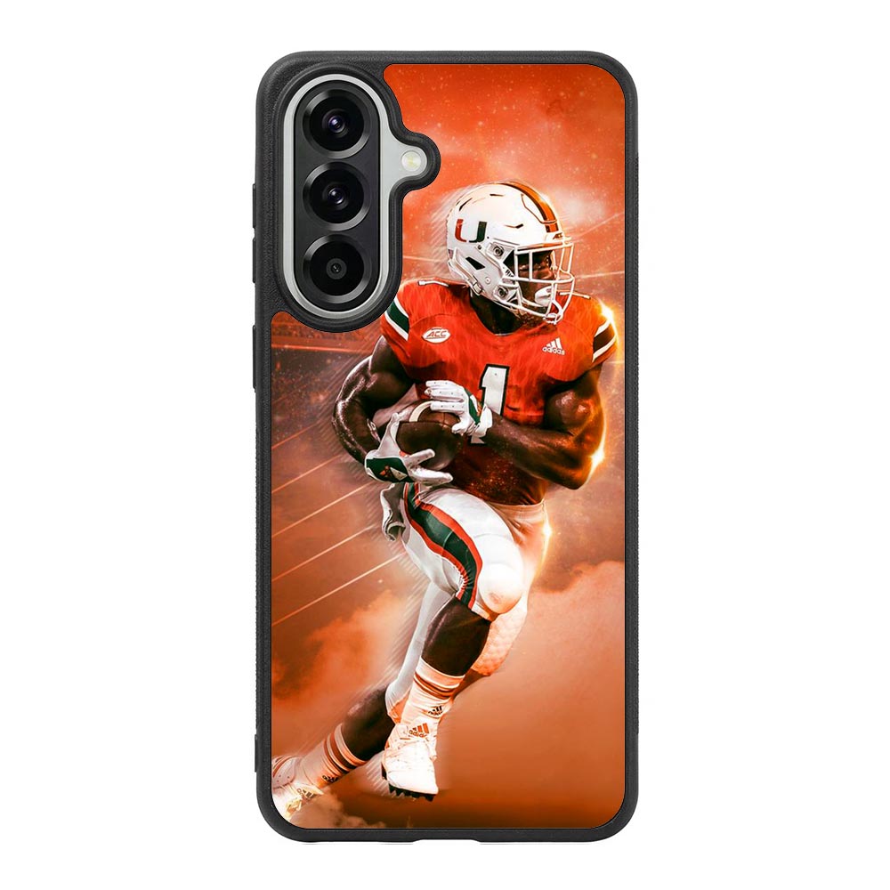 University of Miami Footbal Samsung Galaxy A57 Case OV9597