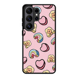 Girly Rainbow Pattern Samsung Galaxy S26 Ultra Case OV9070