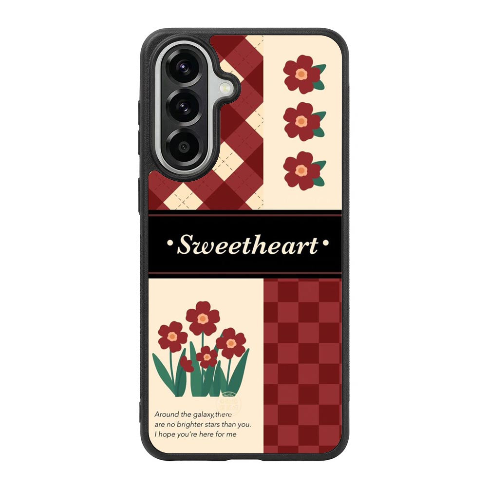 Red Sweetheart Samsung Galaxy A57 Case QC11012