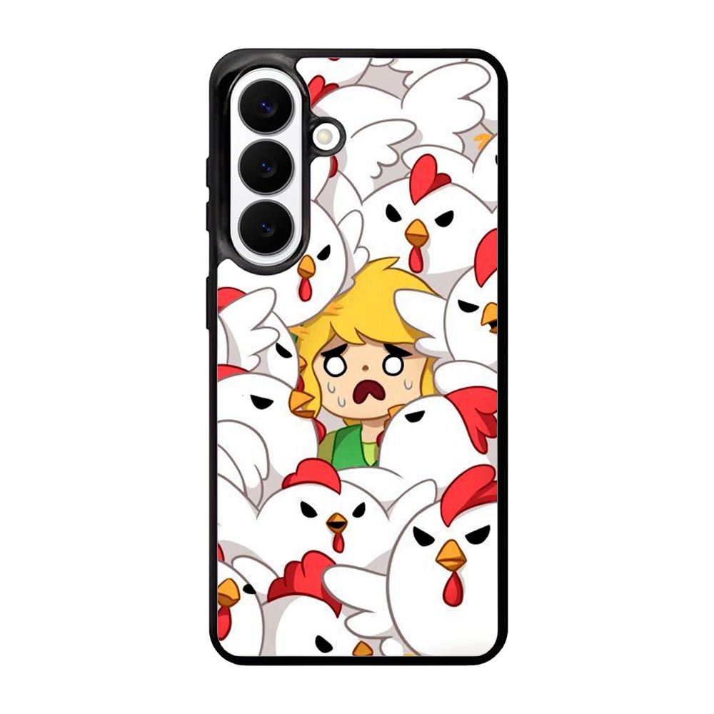 Legend of Zelda Angry Cuckoos Samsung Galaxy S26 Case OV10888