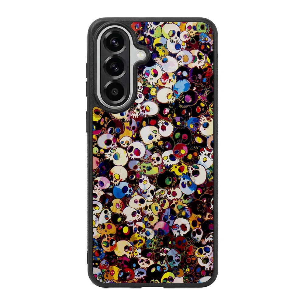 Takashi Murakami Color Skull Samsung Galaxy A57 Case QC10838