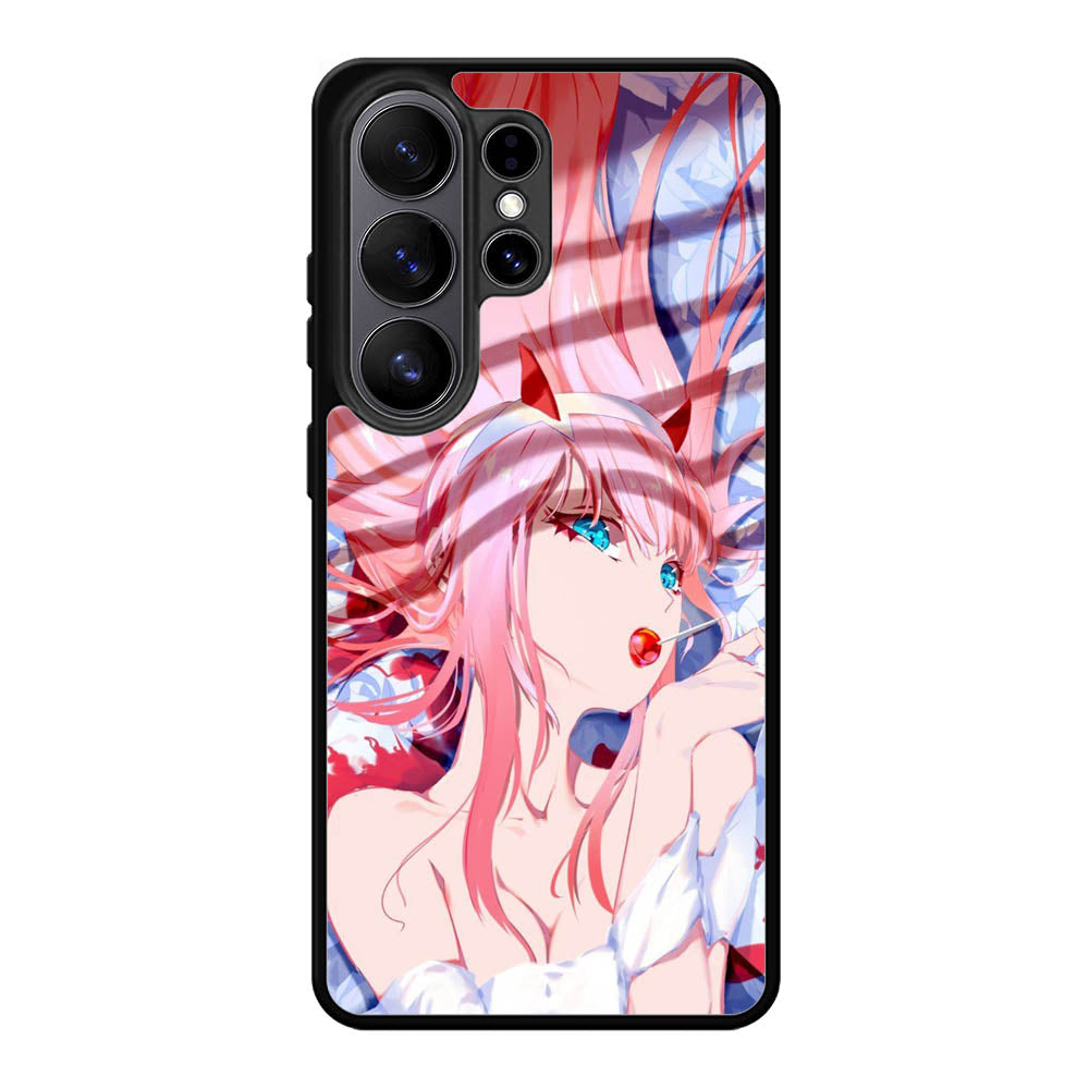 Sakura Zero Two Darling Samsung Galaxy S26 Ultra Case