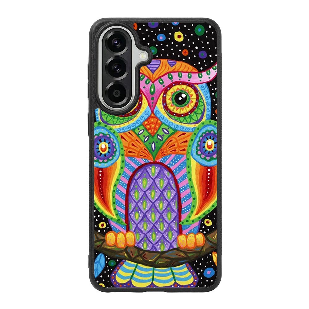 Little Colorful Owl Samsung Galaxy A57 Case OV1511