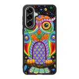 Little Colorful Owl Samsung Galaxy A57 Case QC1511