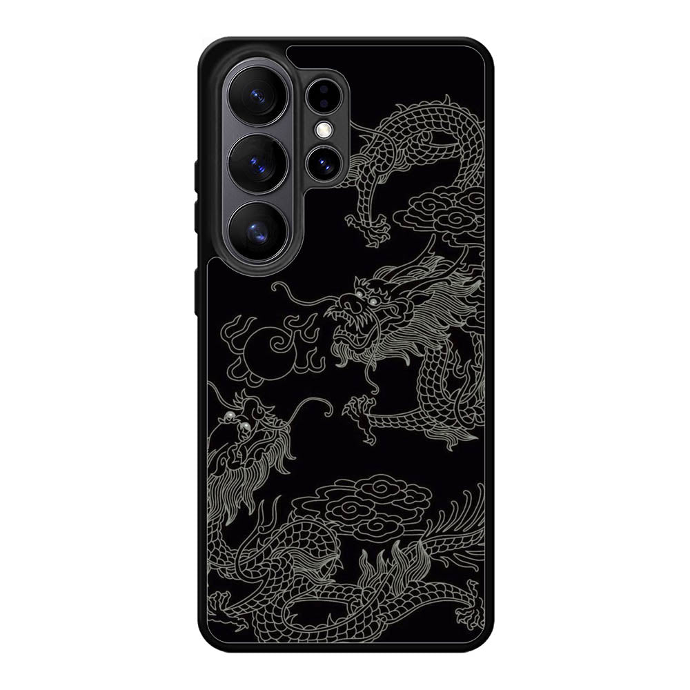 Dragon black and white Samsung Galaxy S26 Ultra Case OV11078