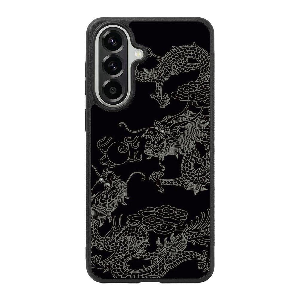 Dragon black and white Samsung Galaxy A37 Case OV11078
