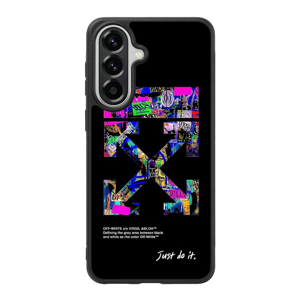 Off White Samsung Galaxy A37 Case QC10989