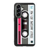 cassette tape pink Samsung Galaxy A57 Case OV11190