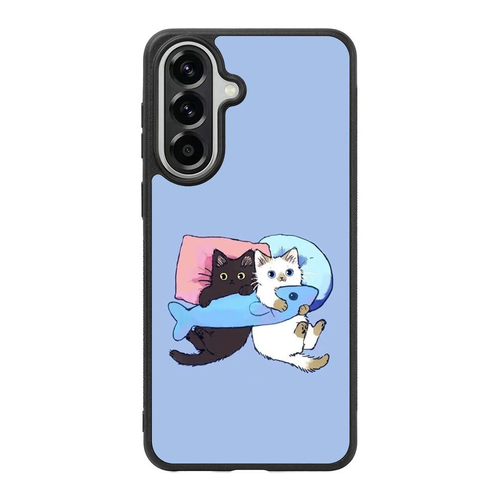 Twin cats Samsung Galaxy A37 Case QC10462