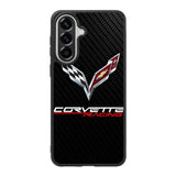 Corvette Logo Carbon 1st Samsung Galaxy A57 Case