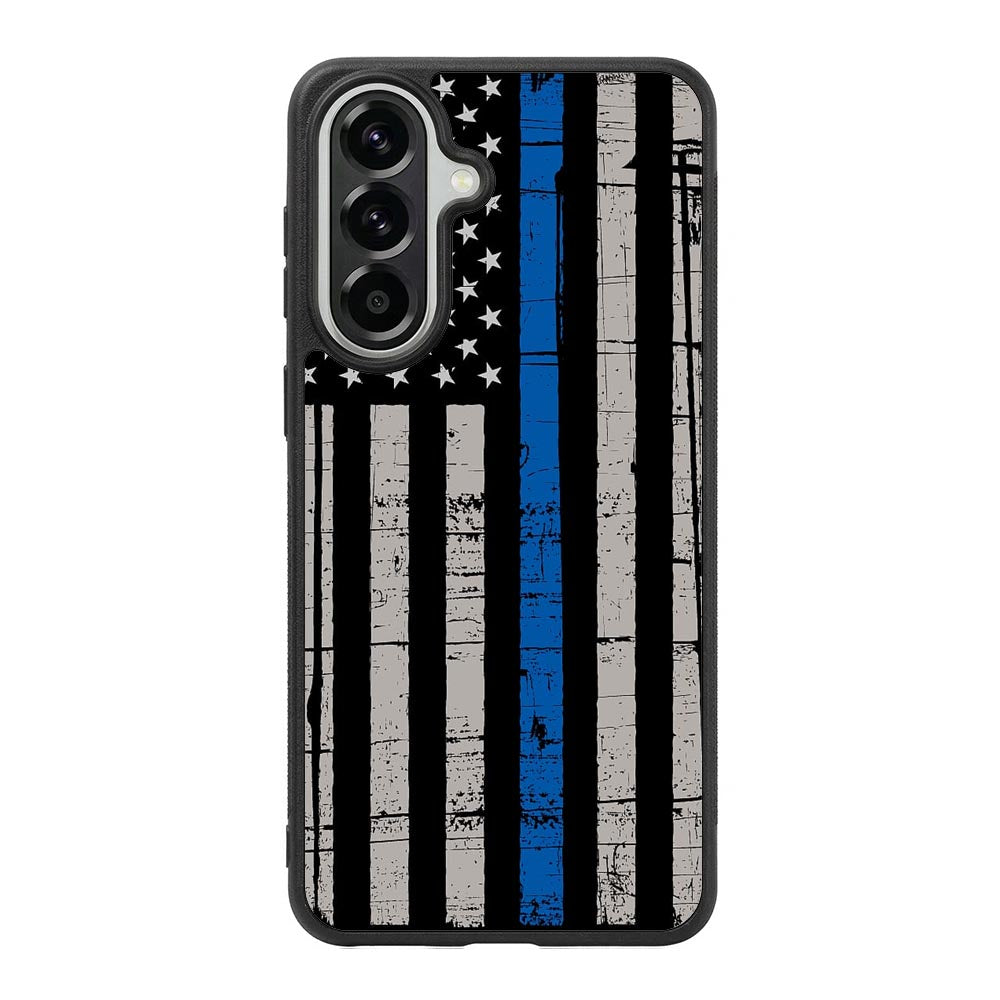 Blue Line Flag Samsung Galaxy A37 Case OV7287