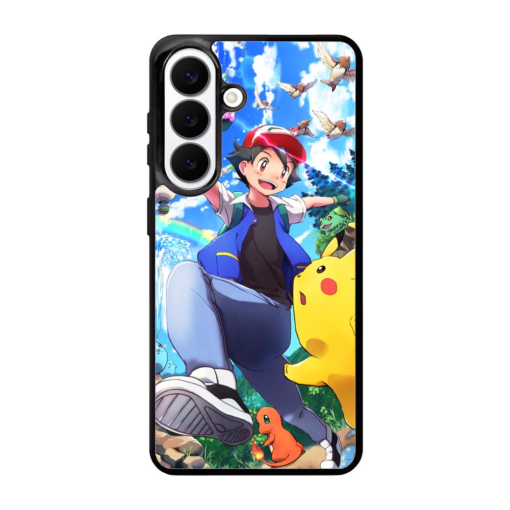Pokemon Ash And Pikachu Samsung Galaxy S26 Case QC9392