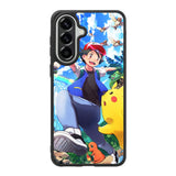Pokemon Ash And Pikachu Samsung Galaxy A37 Case OV9392