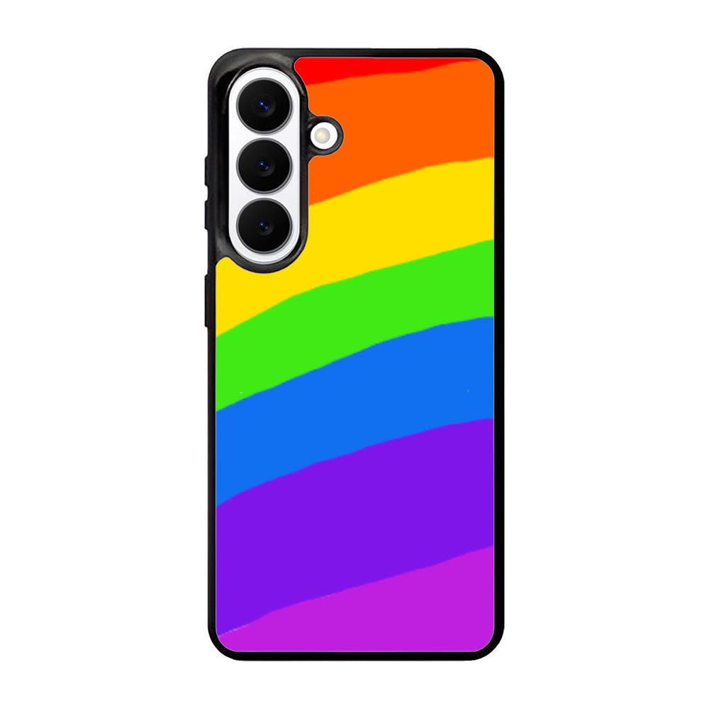 Rainbow Round Samsung Galaxy S26 Plus Case OV8575