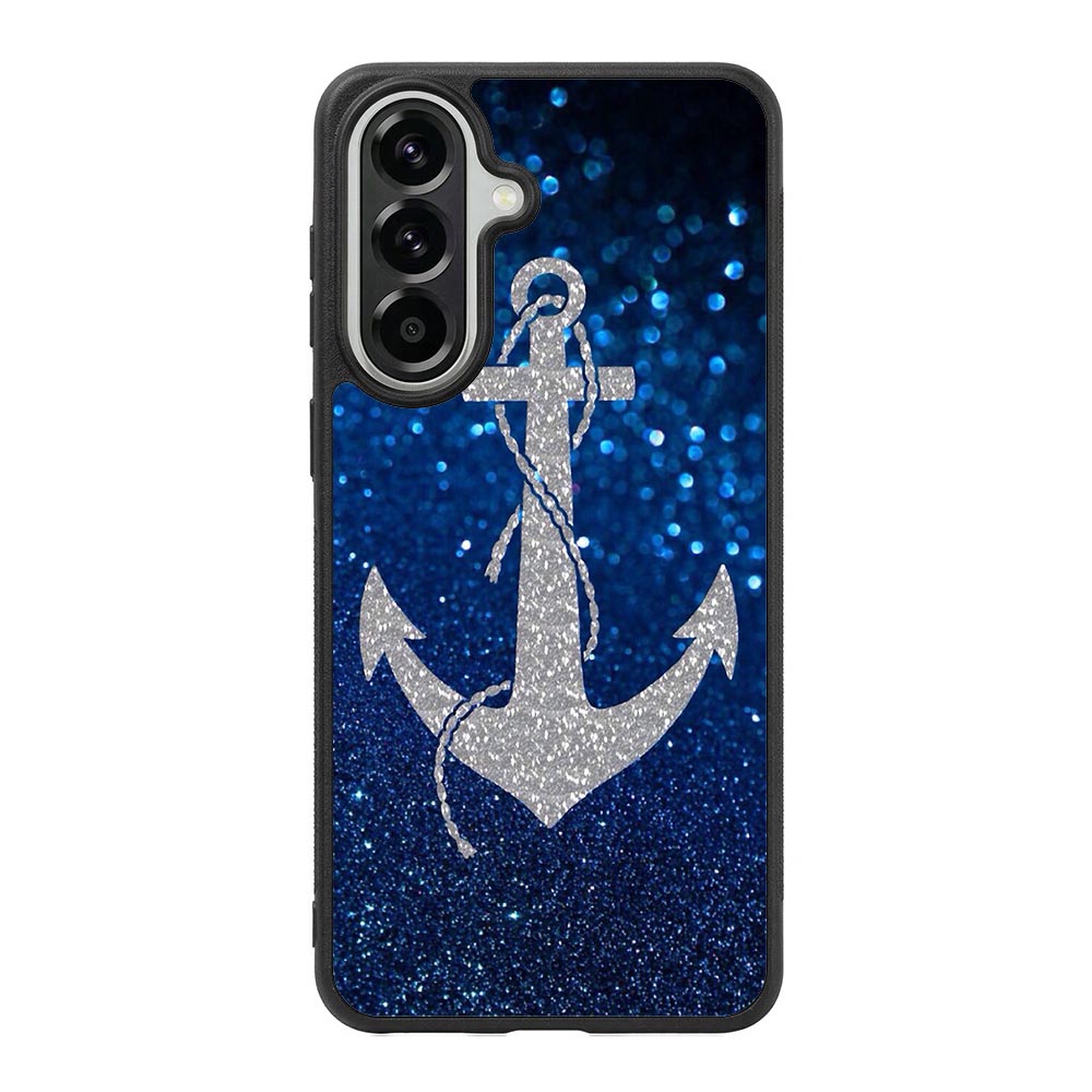 Blue Glitters Anchor Samsung Galaxy A37 Case OV4188