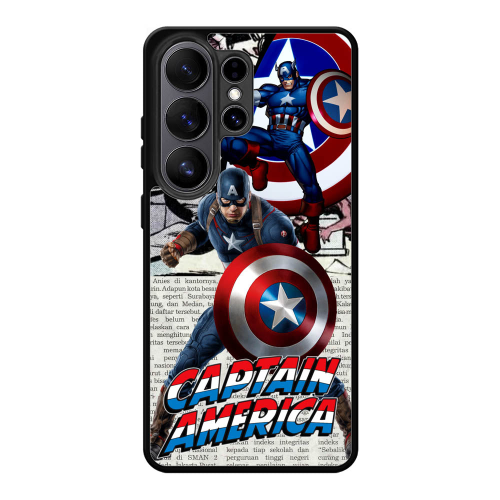 Captain America Marvel DC Comics Samsung Galaxy S26 Ultra Case OV4377