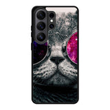 Cat Glasses Samsung Galaxy S26 Ultra Case QC4396
